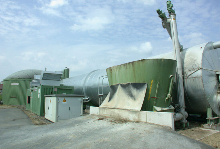 Biogas facility in Germany